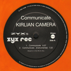 Kirlian Camera – Communicate (12" VINIL ORANGE MARBLE 2023) - comprar online