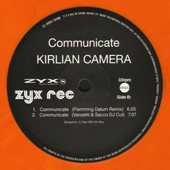 Kirlian Camera – Communicate (12" VINIL ORANGE MARBLE 2023) na internet