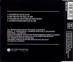 The Neon Judgement ?- Games Of Love (CD SINGLE) - comprar online