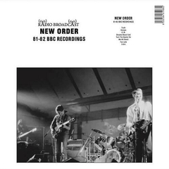 New Order – Radio Broadcast 81-82 BBC Recordings (VINIL)