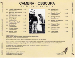 Camera · Obscura ‎– Horizons Of Suburbia (CD) - comprar online