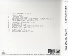 Kirlian Camera – Invisible Front. 2005 (CD DUPLO) - comprar online