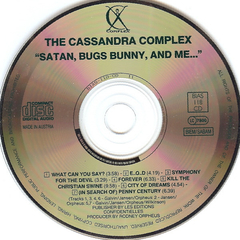 The Cassandra Complex – Satan, Bugs Bunny, And Me...(CD) na internet