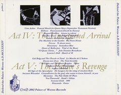 Compilação - Defend The Palace: Worms A.D.MCLXXXIV (CD) - comprar online