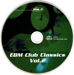 Compilação - EBM Club Classics Vol. 2 (CD DUPLO) - WAVE RECORDS - Alternative Music E-Shop
