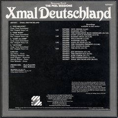 Xmal Deutschland - The Peel Sessions (VINIL) - comprar online