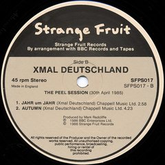 Xmal Deutschland - The Peel Sessions (VINIL) - WAVE RECORDS - Alternative Music E-Shop