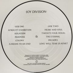 Joy Division - Closer (Picture VINIL) - comprar online