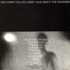 RED LORRY YELLOW LORRY - TALK ABOUT THE WEATHER (VINIL) - comprar online