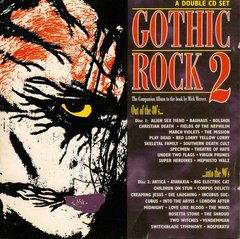 Compilação - Gothic Rock 2: 80's Into 90's (CD DUPLO)