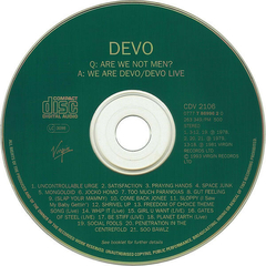 Devo – Q: Are We Not Men? A: We Are Devo / Devo Live (CD) na internet