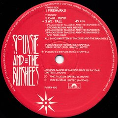 Siouxsie and the Banshees - Fireworks (12" vinil) - comprar online