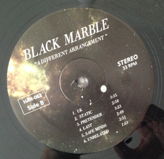 Black Marble – A Different Arrangement (VINIL BLACK) - WAVE RECORDS - Alternative Music E-Shop