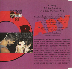 Siouxsie & The Banshees – O Baby (CD SINGLE) - comprar online