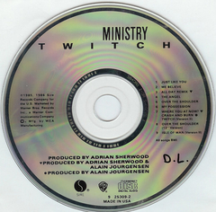 Ministry – Twitch (CD) na internet