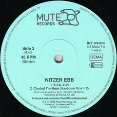 Nitzer Ebb – Control Im Here (Edition Number One) (Command Control Confront) (12" VINIL) na internet