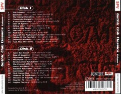 COMPILAÇÃO - GOTHIC CLUB CLASSICS VOLUME 1 (CD DUPLO) - comprar online