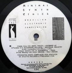 Compilação - Minimal Synth Ethics 1 (VINIL) - WAVE RECORDS - Alternative Music E-Shop