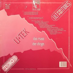 U-Tek ?- Das Mass Der Dinge (Ultra Remixes) (12" VINIL) - comprar online
