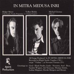 In Mitra Medusa Inri - Long Forgotten World (CD) - comprar online