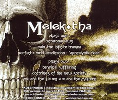 Melek-Tha ?- Perfect World Eradication (CD) - comprar online