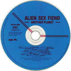 Alien Sex Fiend – Another Planet (CD) na internet