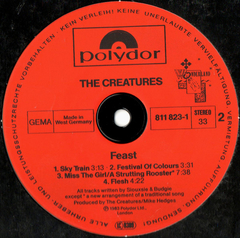 The Creatures ‎– Feast (VINIL) - WAVE RECORDS - Alternative Music E-Shop