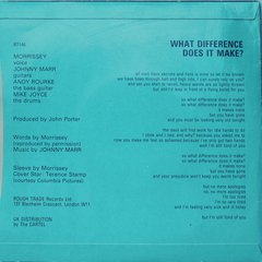 The Smiths ?- What Difference Does It Make? (7" VINIL) - comprar online