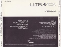 Ultravox ?- Vienna (CD) - comprar online