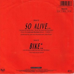 LOVE AND ROCKETS - SO ALIVE (7" VINIL) - comprar online