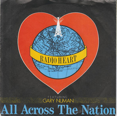 Radio Heart Featuring Gary Numan ‎– All Across The Nation (VINIL 7")