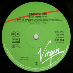 Simple Minds ?- Sister Feelings Call (VINIL) na internet