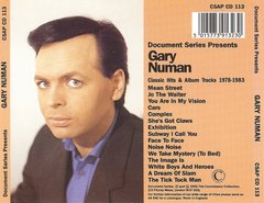 Gary Numan - Document Series Presents (CD) - comprar online