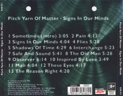 PITCH YARN OF MATTER - SIGNS IN OUR MINDS (CD) - comprar online