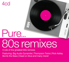 Compilação - Pure... 80s Remixes (box 4 cds)