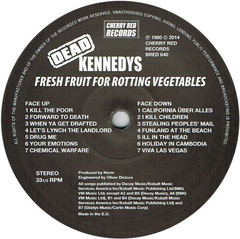 Dead Kennedys – Fresh Fruit For Rotting Vegetables (VINIL) na internet