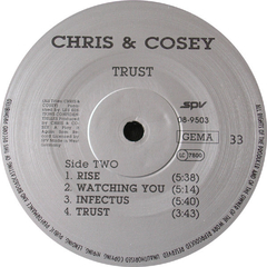 Chris And Cosey ‎– Trust (VINIL) - WAVE RECORDS - Alternative Music E-Shop