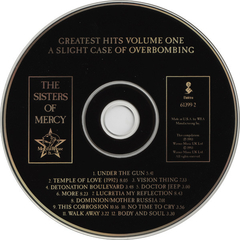 The Sisters Of Mercy - Greatest Hits Volume One - A Slight Case Of Overbombing (CD) na internet