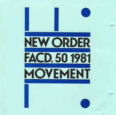 New Order ‎– Movement (CD USADO)
