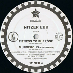Nitzer Ebb – Murderous (12" VINIL) na internet