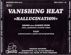 Vanishing Heat – Hallucination (CD) - comprar online