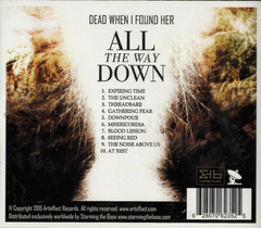 Dead When I Found Her – All The Way Down (CD) - comprar online
