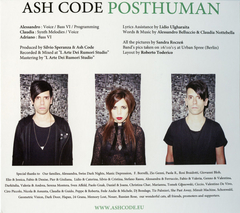 ASH CODE - POSTHUMAN (CD) - WAVE RECORDS - Alternative Music E-Shop