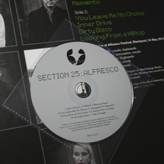 SECTION 25 - ALFRESCO (VINIL + CD) na internet