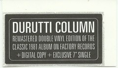 DURUTTI COLUMN, THE - LC (VINIL DUPLO + 7") - comprar online