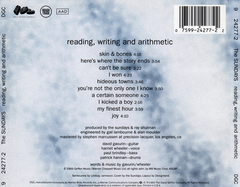 The Sundays ‎– Reading, Writing And Arithmetic (CD) - comprar online