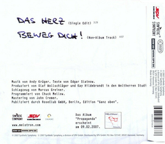 Melotron – Das Herz (CD SINGLE) - comprar online