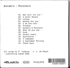 UNDERVIEWER (FRONT 242) - WONDER & MONSTERS (VINIL + CD) - comprar online