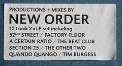 COMPILAÇÃO - NEW ORDER PRESENTS BE MUSIC (VINIL DUPLO) na internet