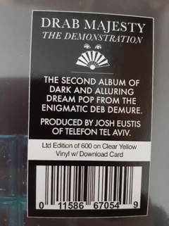 Drab Majesty ‎– The Demonstration (VINIL CLEAR YELLOW) - WAVE RECORDS - Alternative Music E-Shop